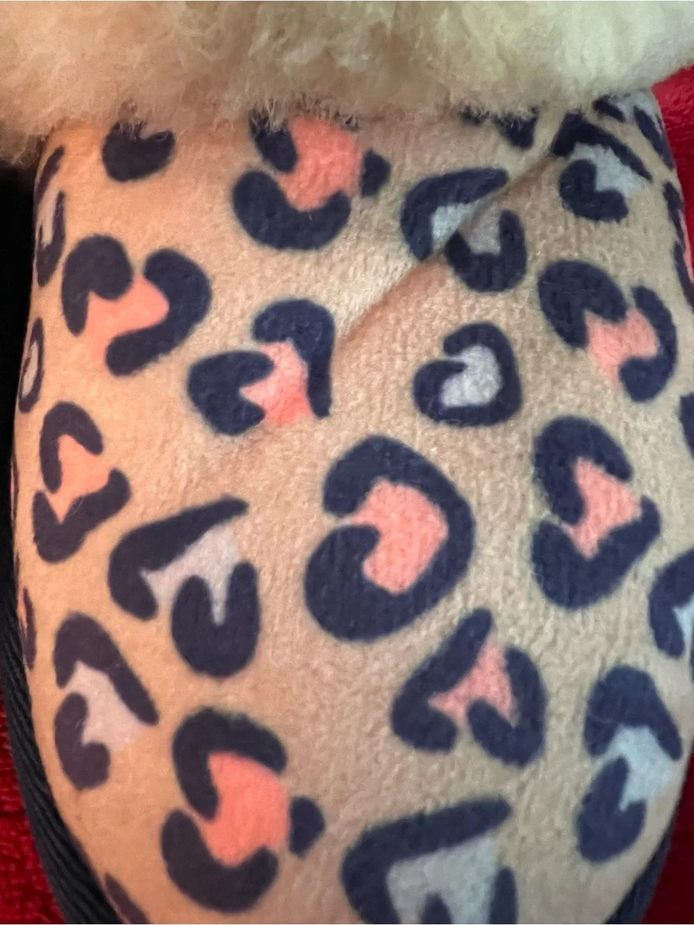 UGG Kids Pink Leopard Print UGGpure Clog Slippers